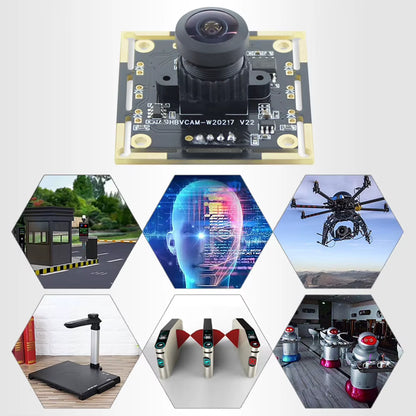 OV9732 Video Camera Module Board 60/72/100/160/180 Degree 280X720 USB Free Driver Manual Focus Monitor Module for Winxp/7/8/10