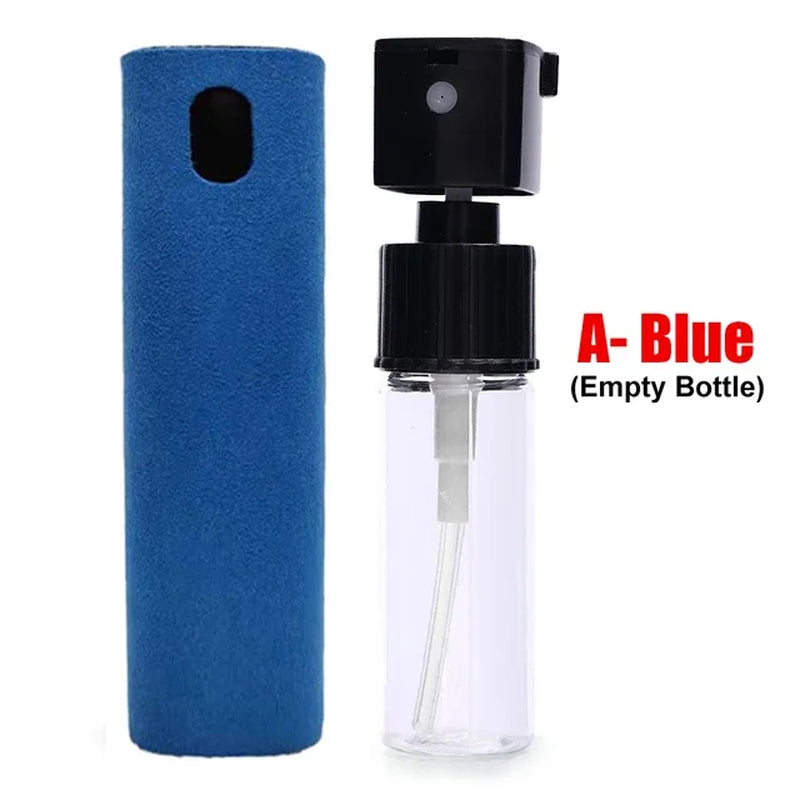 Mini Screen Cleaner Spray Smartphones Soft Microfiber Polishing Cloth Phone PC Cleaner Set Cleaning Brush for Apple Ipad Iphone