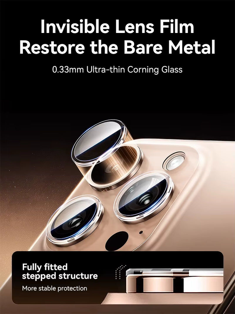 Camera Lens Protector for Iphone 17 Pro Max Lens Glass Back Camera Protector for Iphone 16 Pro/16 Pro Max Len Film