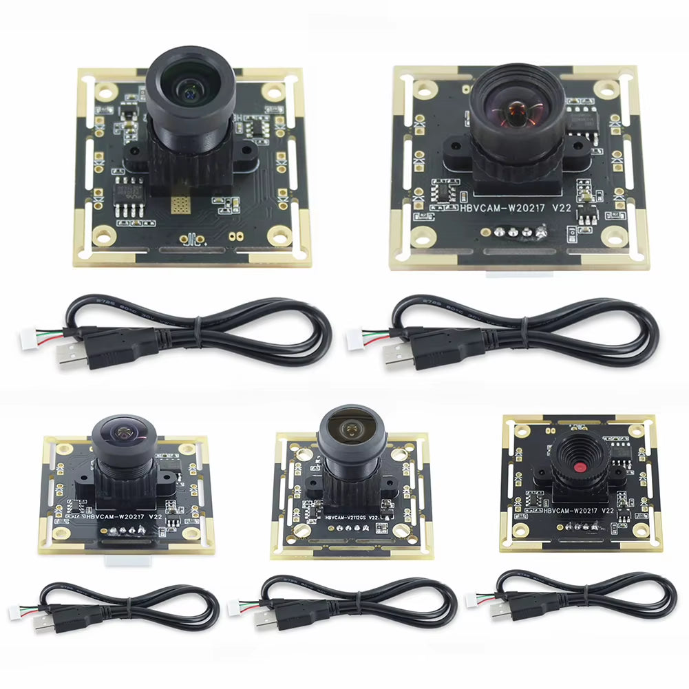 OV9732 Video Camera Module Board 60/72/100/160/180 Degree 280X720 USB Free Driver Manual Focus Monitor Module for Winxp/7/8/10