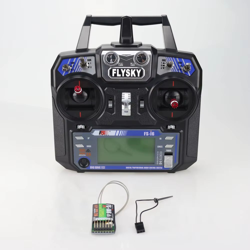 Newest Flysky Fs-I6 FS I6 2.4G 6Ch RC Transmitter Controller Fs-Ia6 Receiver for RC Helicopter Plane Quadcopter Glider