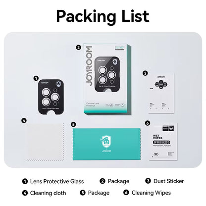 Camera Lens Protector for Iphone 17 Pro Max Lens Glass Back Camera Protector for Iphone 16 Pro/16 Pro Max Len Film